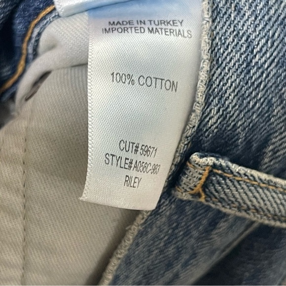 AGOLDE Riley High Rise Straight Crop Jeans sz 27 - Picture 8 of 11